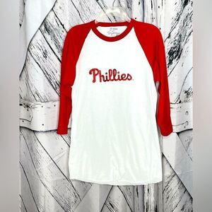 Tiny Turnip Phillies Baseball Tee S